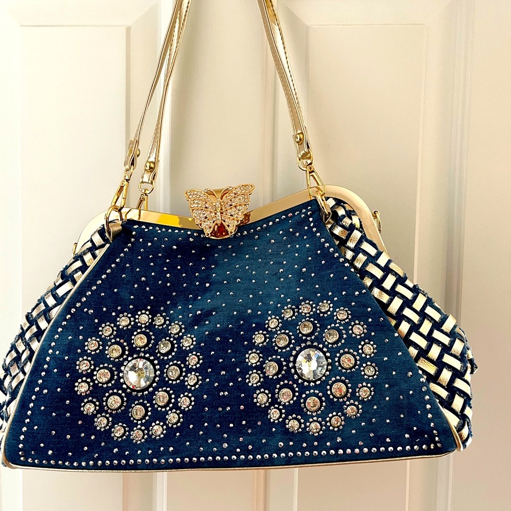 Womens Denim Purse. NWOT